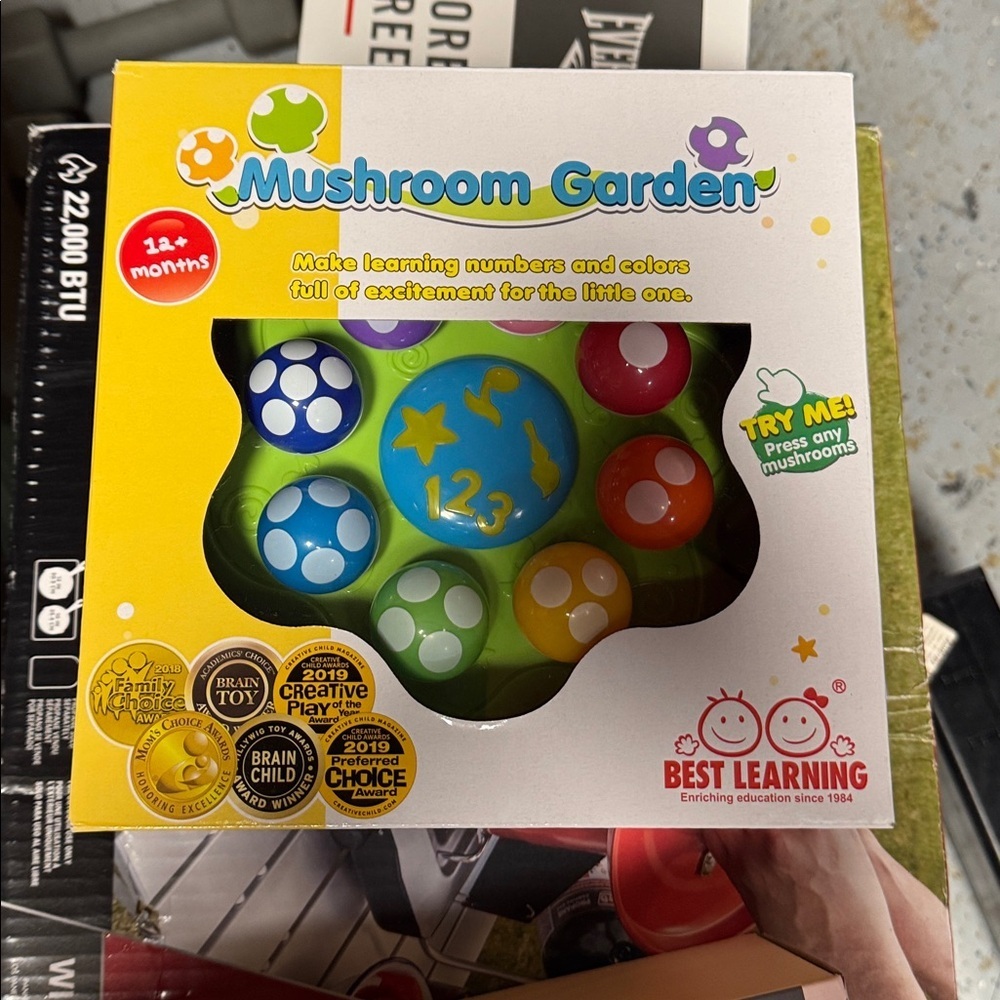 BEST LEARNING Mushroom Garden Interactive Musical Toy Toddlers 1-3 Years - Picture 2 of 3